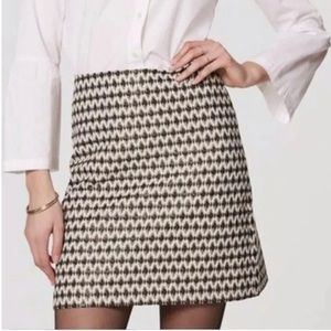Loft diamond print skirt- Size Petite 0